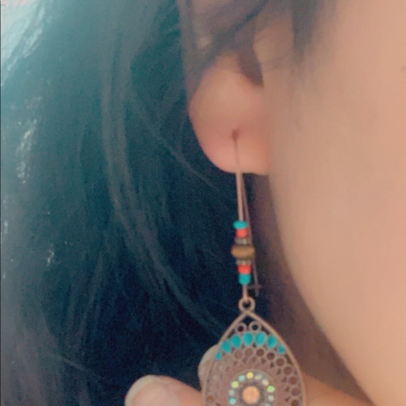 Drop Earrings - Picture 3 of 4